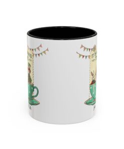 It is always time for tea Accent Coffee Mug (11, 15oz)