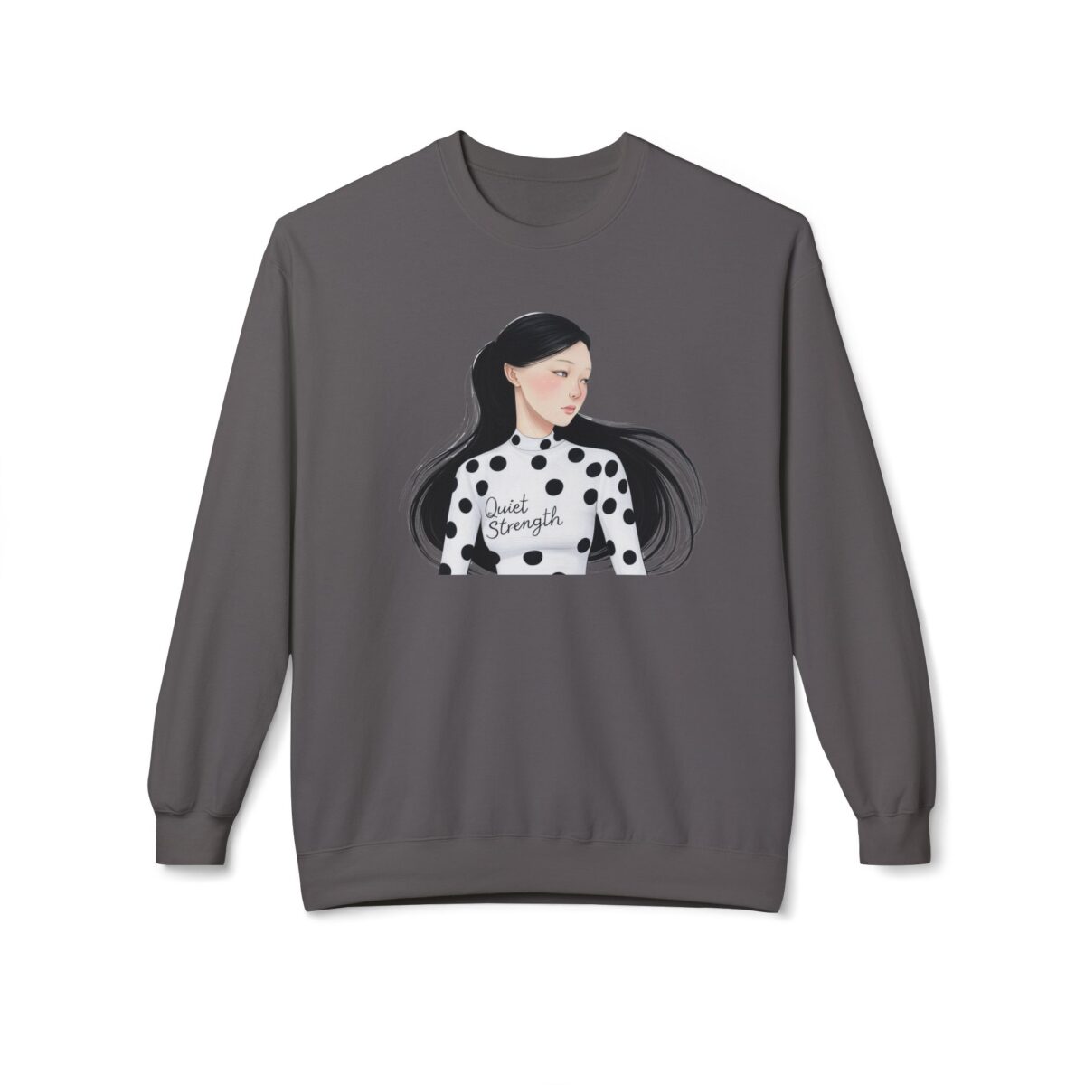 Quite Strength Unisex Midweight Softstyle Fleece Crewneck Sweatshirt - Image 13