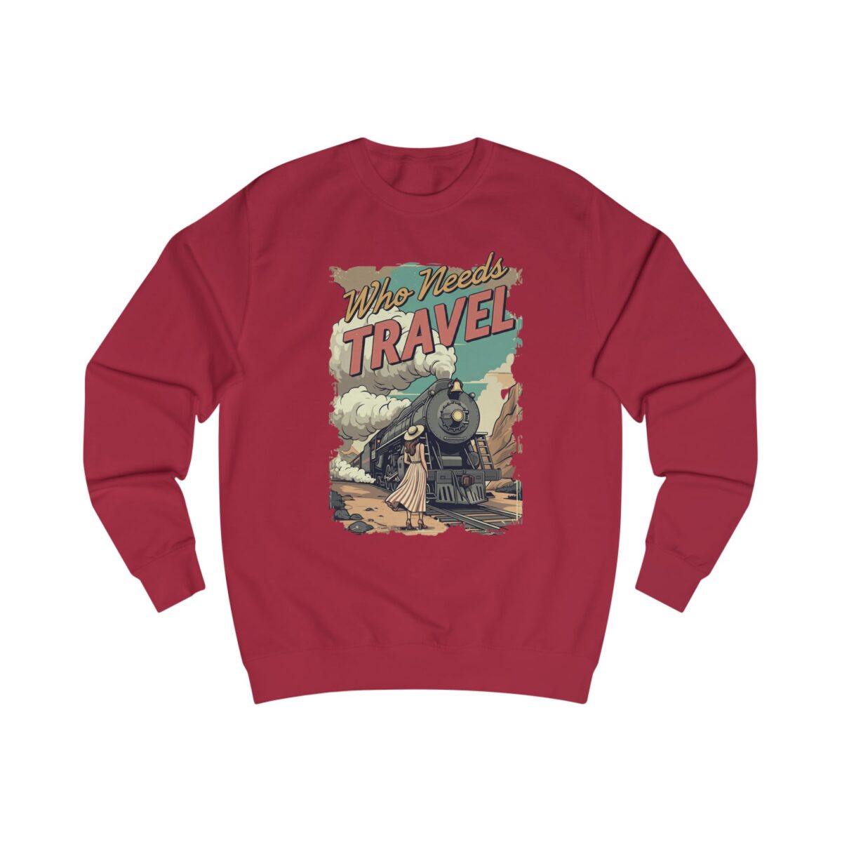 Who needs travel Unisex Sweatshirt - Image 13