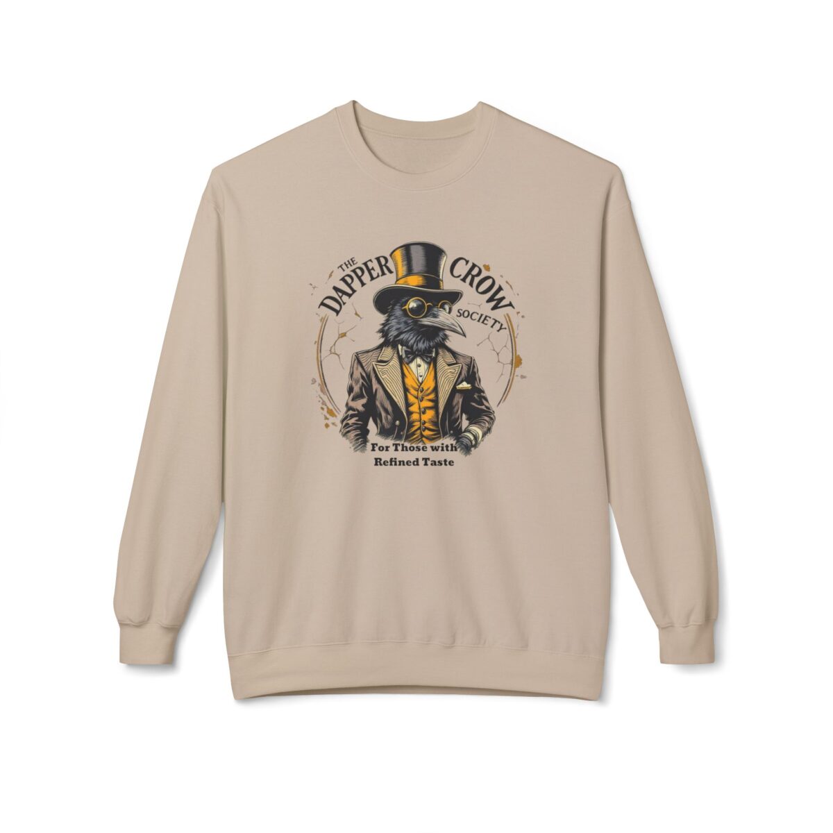 The dapper craw society Unisex Midweight Softstyle Fleece Crewneck Sweatshirt - Image 5