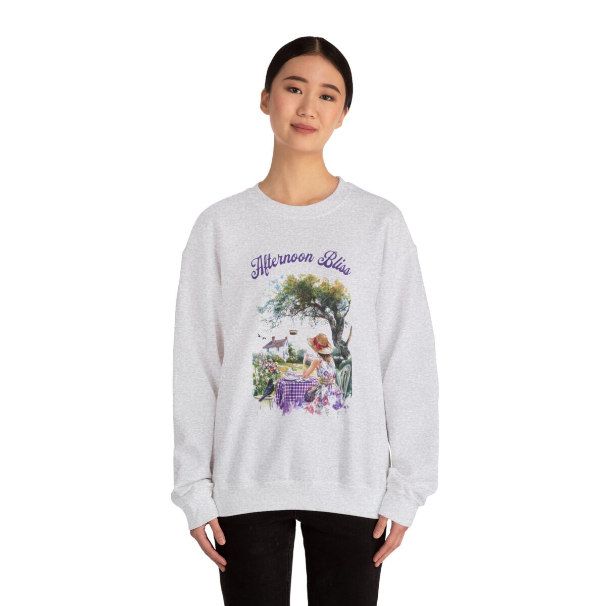 Afternoon Bliss Unisex Heavy Blend™ Crewneck Sweatshirt - Image 8