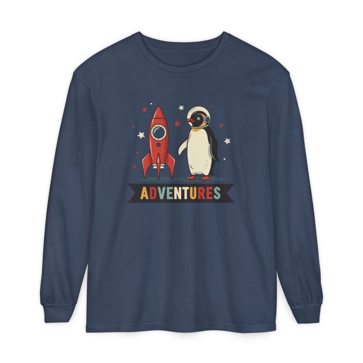Adventures Unisex Garment-dyed Long Sleeve T-Shirt - Image 17