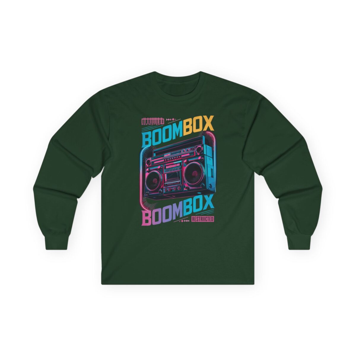 Boom box Unisex Ultra Cotton Long Sleeve Tee - Image 22