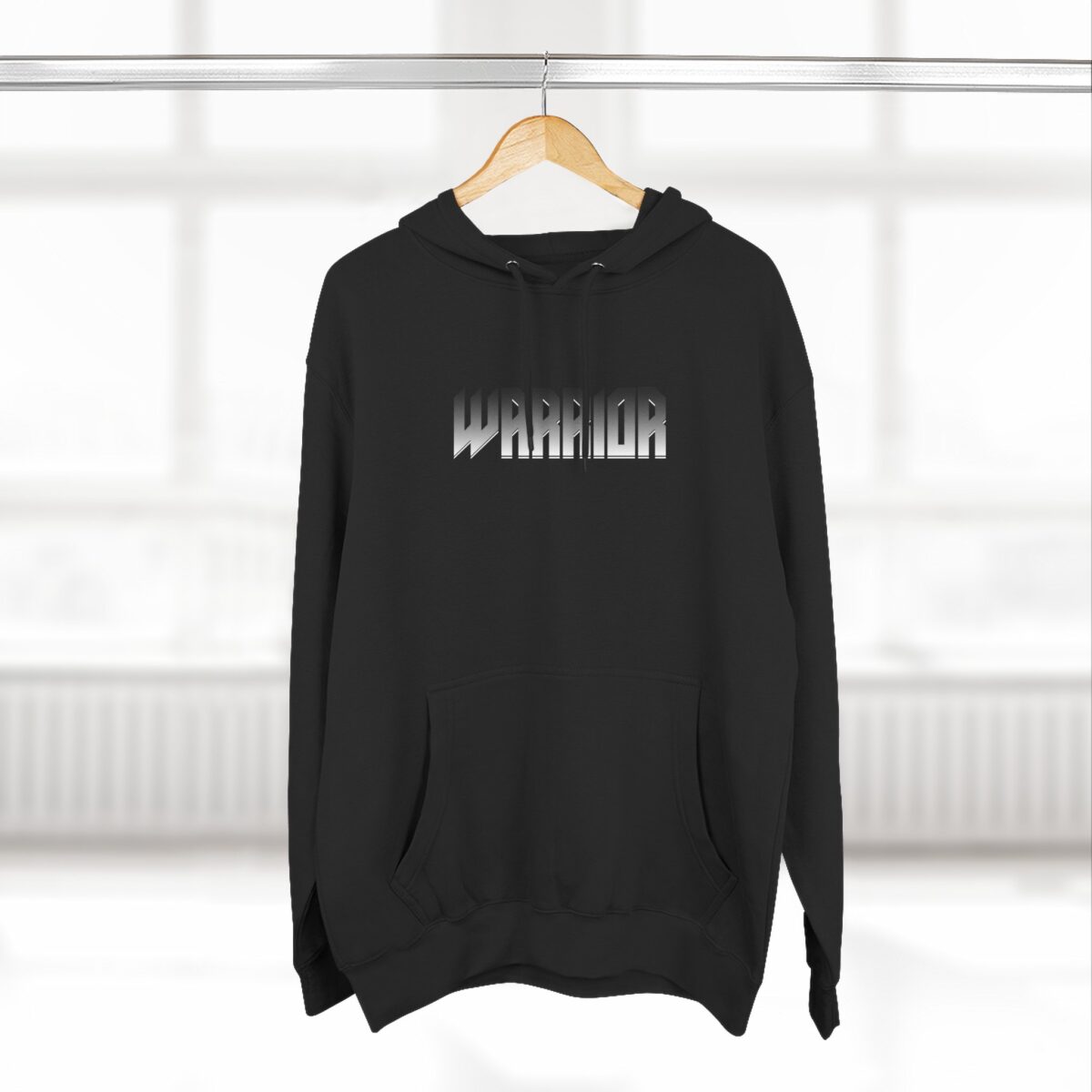 Full metal warrior Three-Panel Fleece Hoodie - Image 8