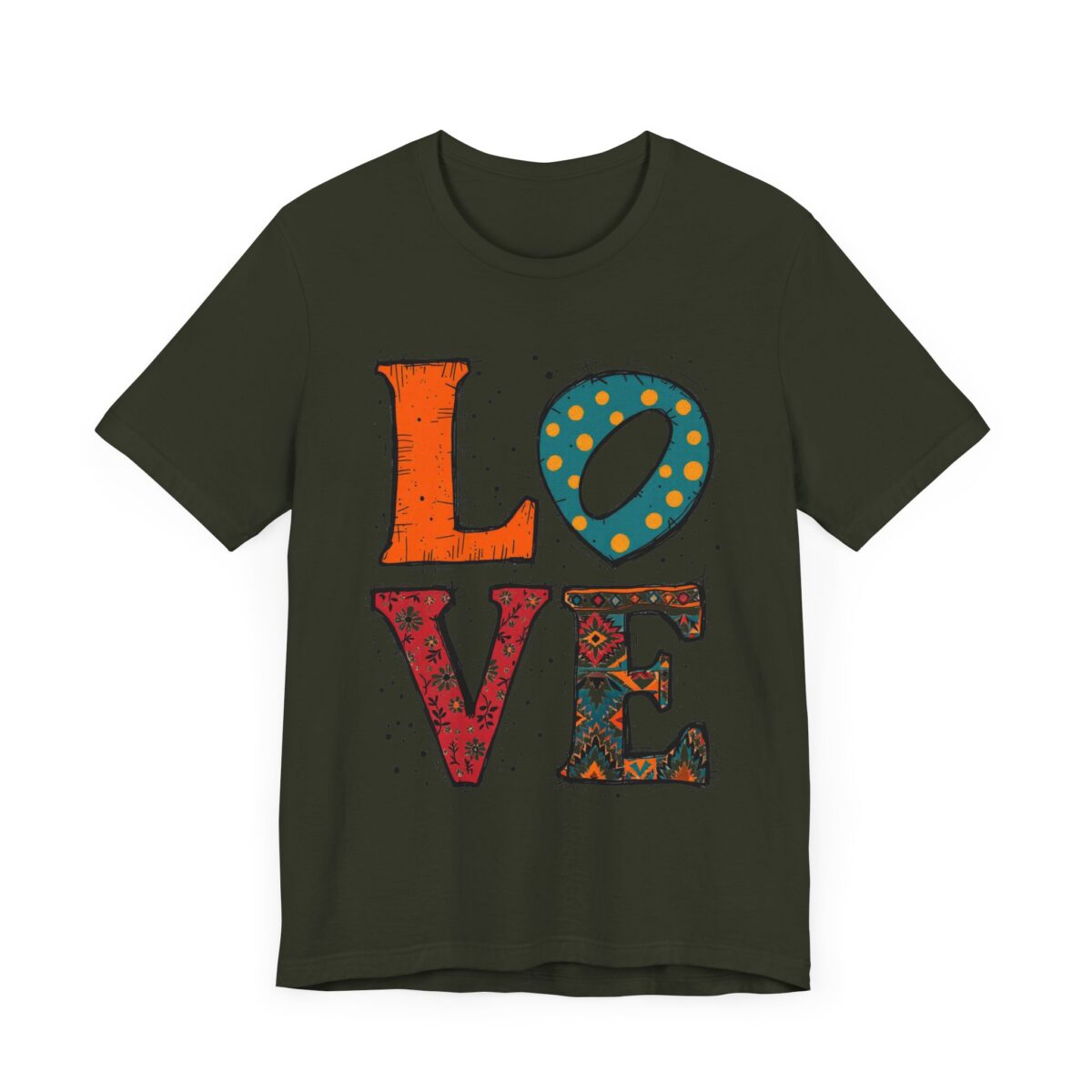 LOVE Unisex Jersey Short Sleeve Tee - Image 15