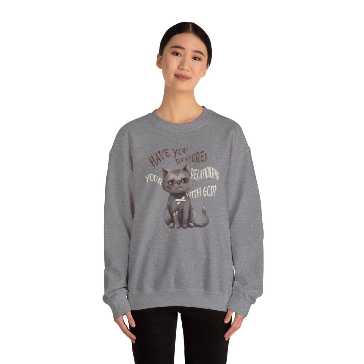 Have you reconciled Unisex Heavy Blend™ Crewneck Sweatshirt - Image 12