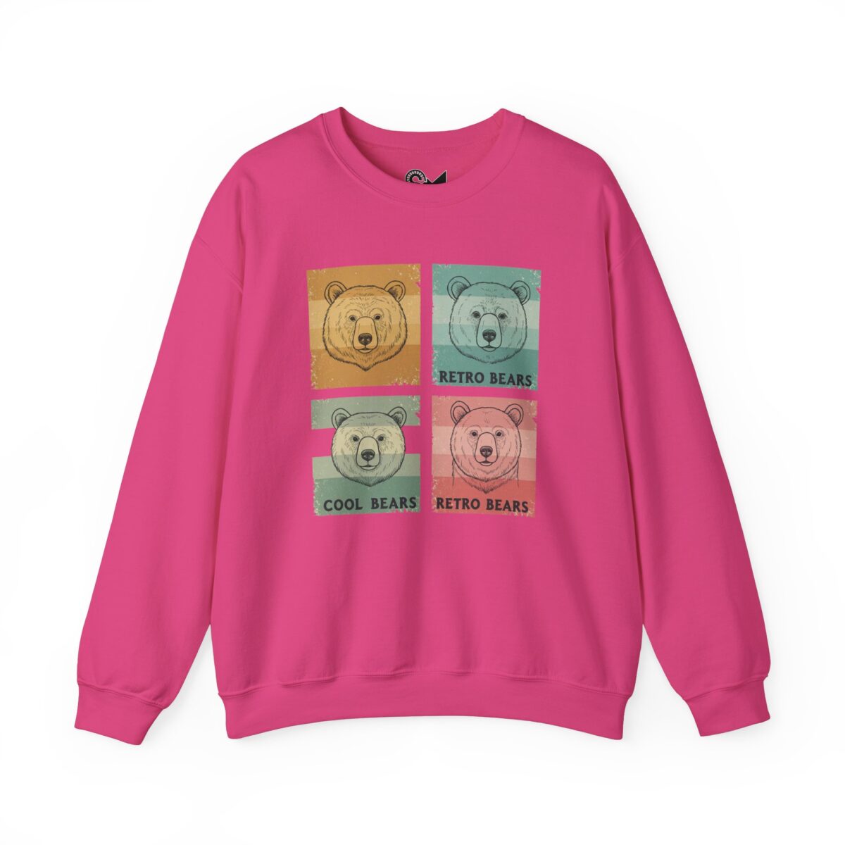 Crewneck Sweatshirt - Retro bears - Image 29