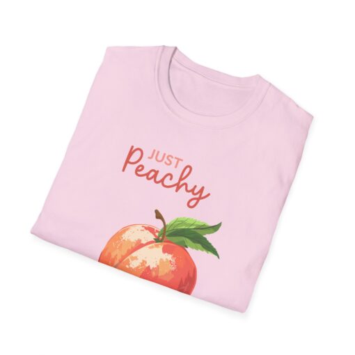 Just Peachy Unisex Softstyle T-Shirt - Fruit-Themed Casual Tee for Summer Vibes - Image 8