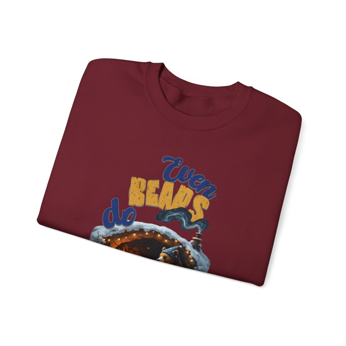 Even bears do reading Unisex Heavy Blend™ Crewneck Sweatshirt - Image 39