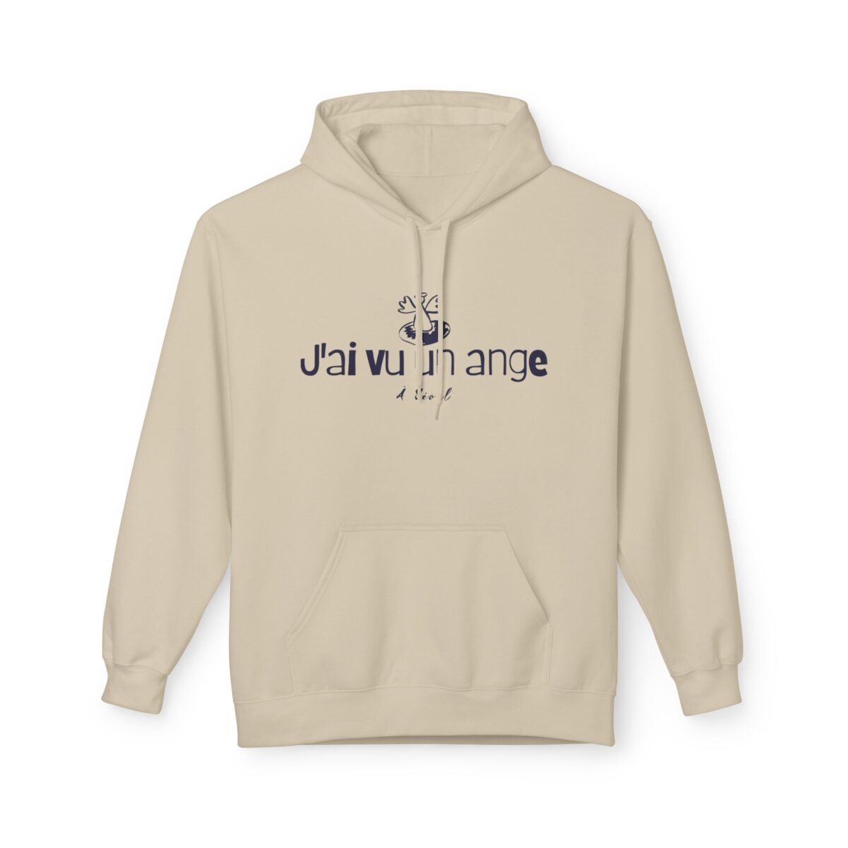 I saw an angel Unisex Midweight Softstyle Fleece Hoodie - Image 9