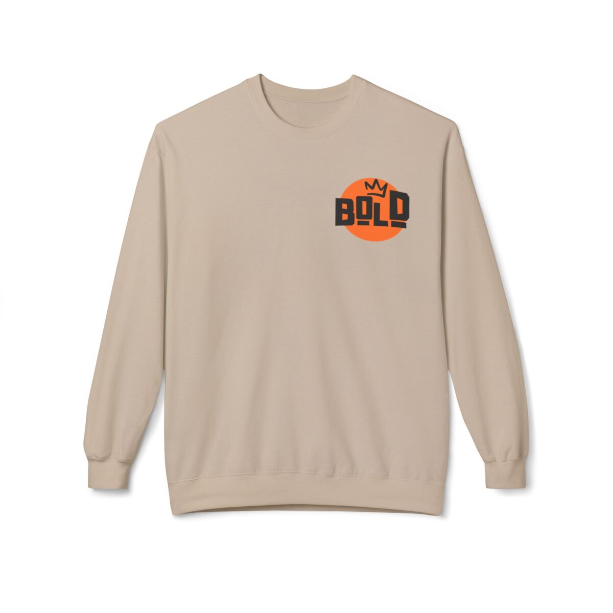 Big Bold Unisex Midweight Softstyle Fleece Crewneck Sweatshirt - Image 9
