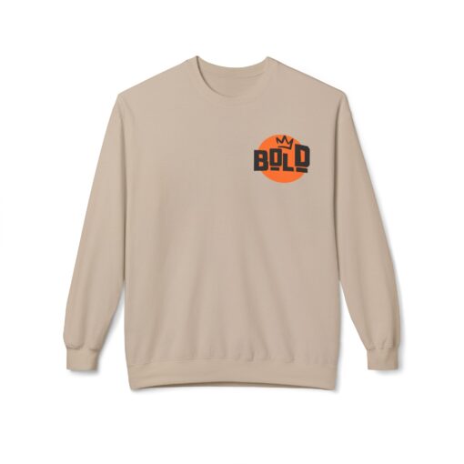 Big Bold Unisex Midweight Softstyle Fleece Crewneck Sweatshirt - Image 9
