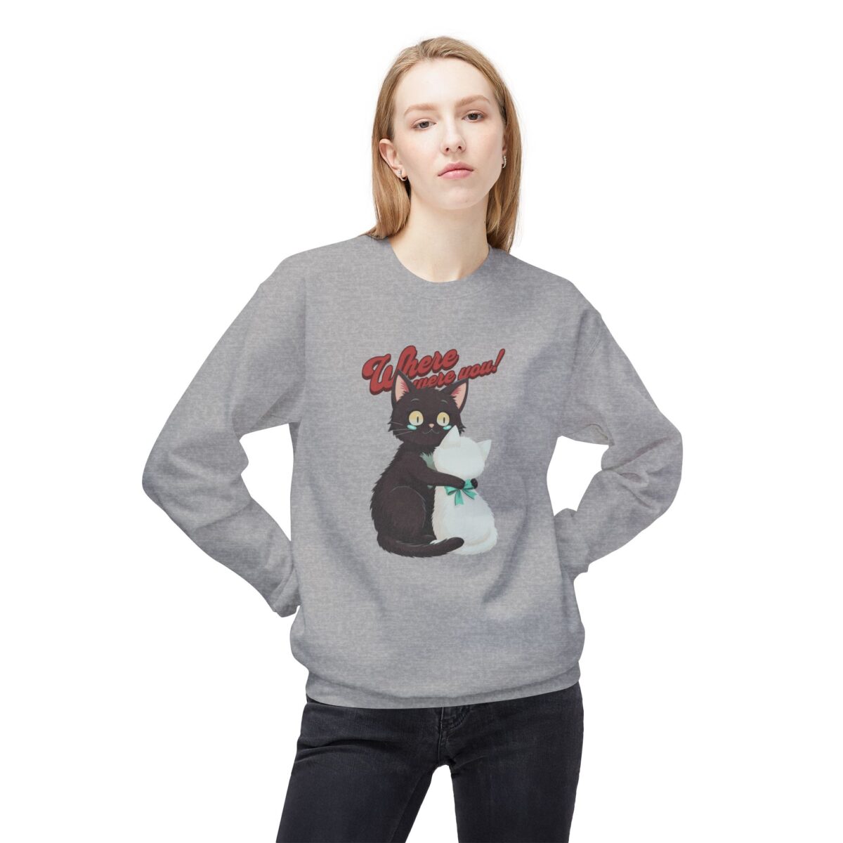 Where were you Unisex Midweight Softstyle Fleece Crewneck Sweatshirt - Image 7