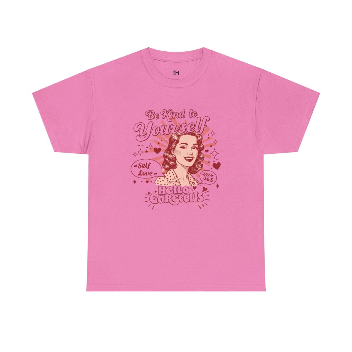 Be Kind to Yourself Unisex Heavy Cotton Tee - Image 21