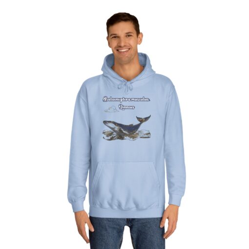 Blue Whale Unisex College Hoodie - Image 23