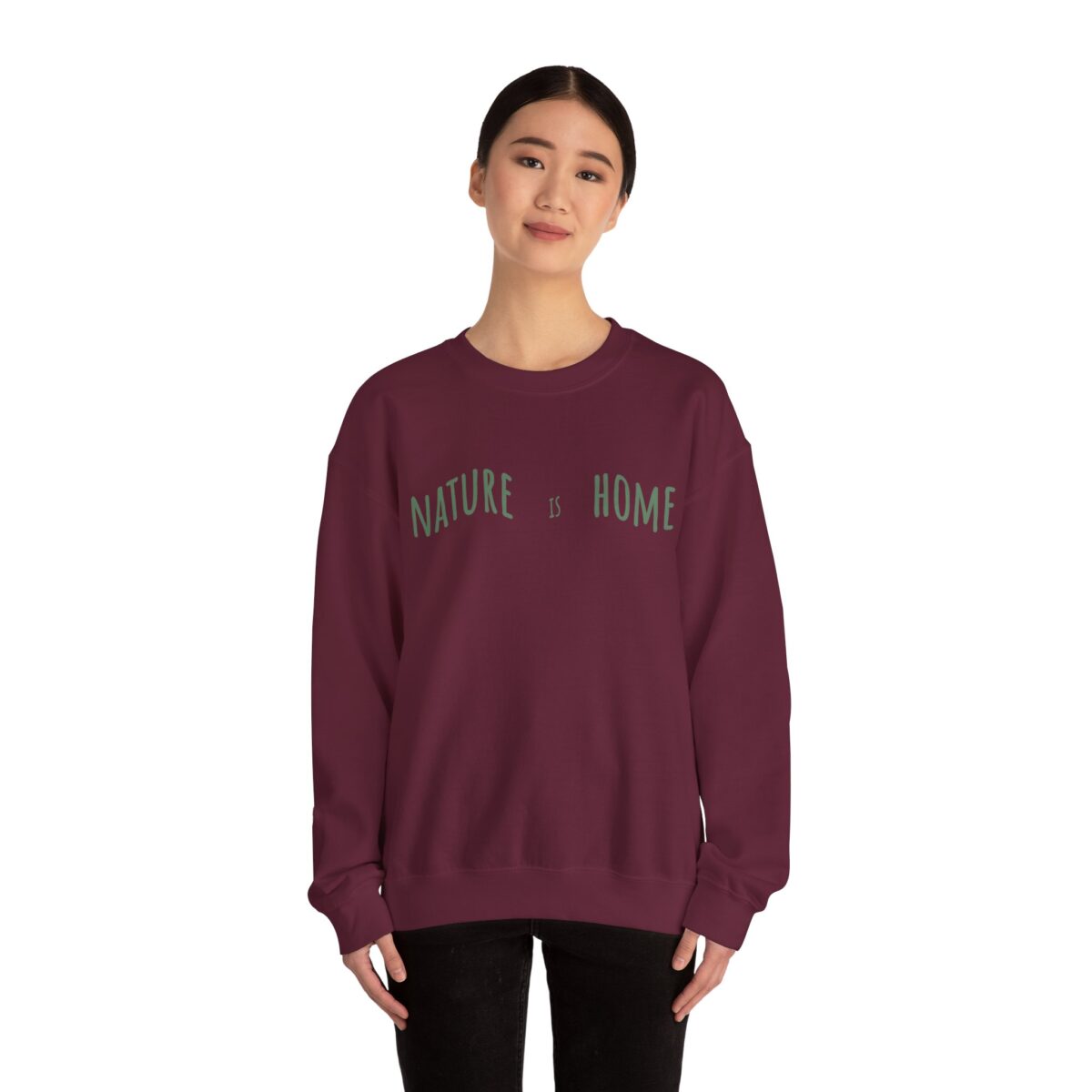 Nature is home Unisex Heavy Blend™ Crewneck Sweatshirt - Image 8