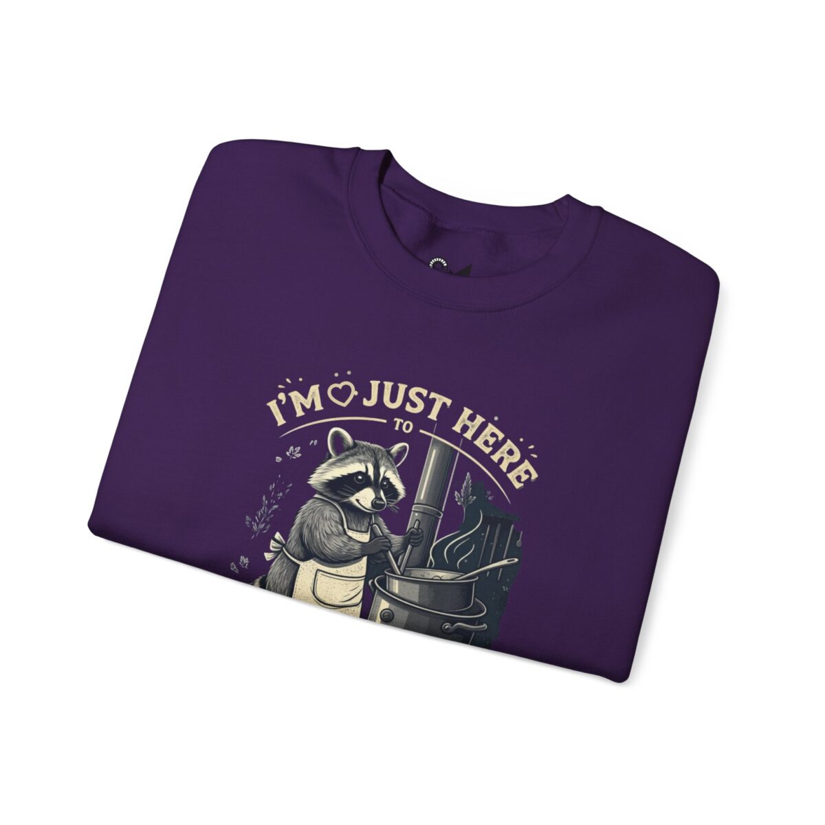 I am just here Unisex Heavy Blend™ Crewneck Sweatshirt - Image 35