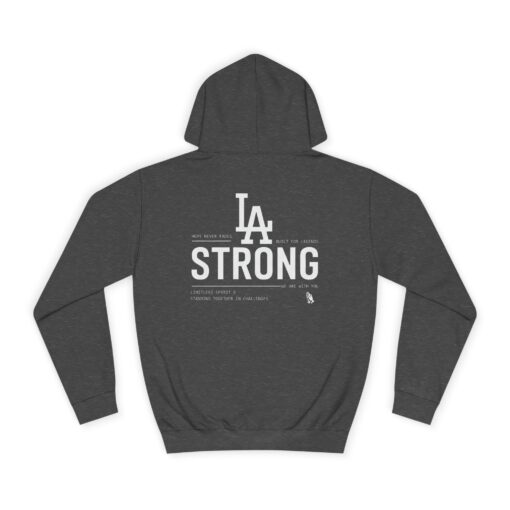 LA STRONG Unisex College Hoodie - Image 14