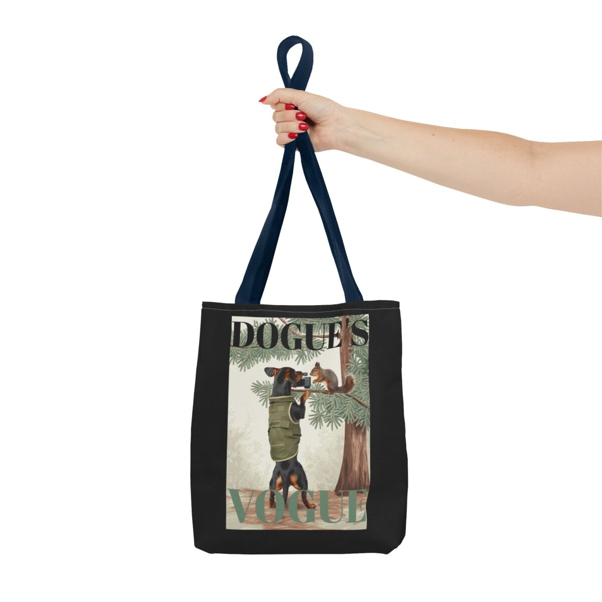Dogue's Vogue Tote Bag (AOP) - Image 52