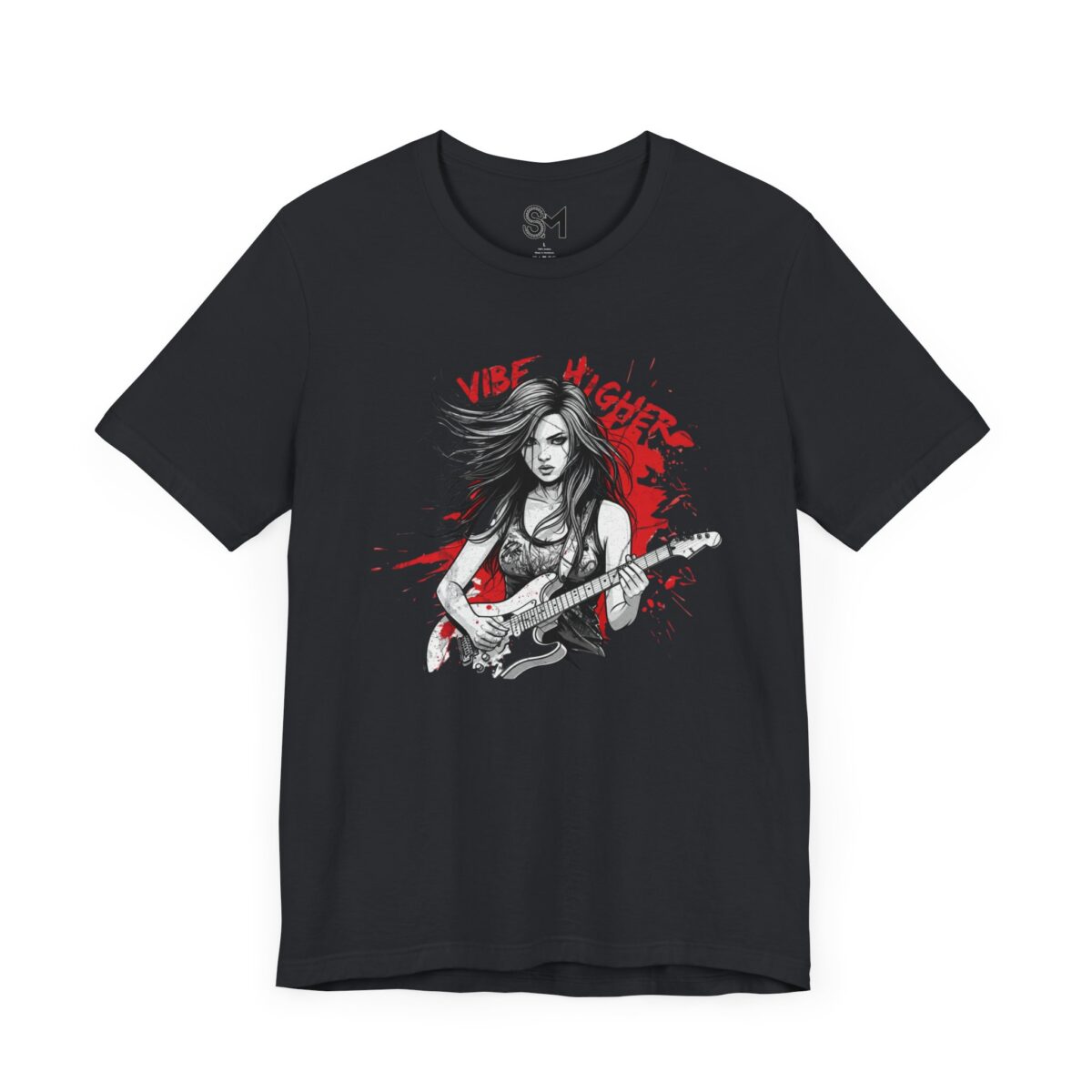 Vibe higher Unisex Jersey Short Sleeve Tee - Image 7