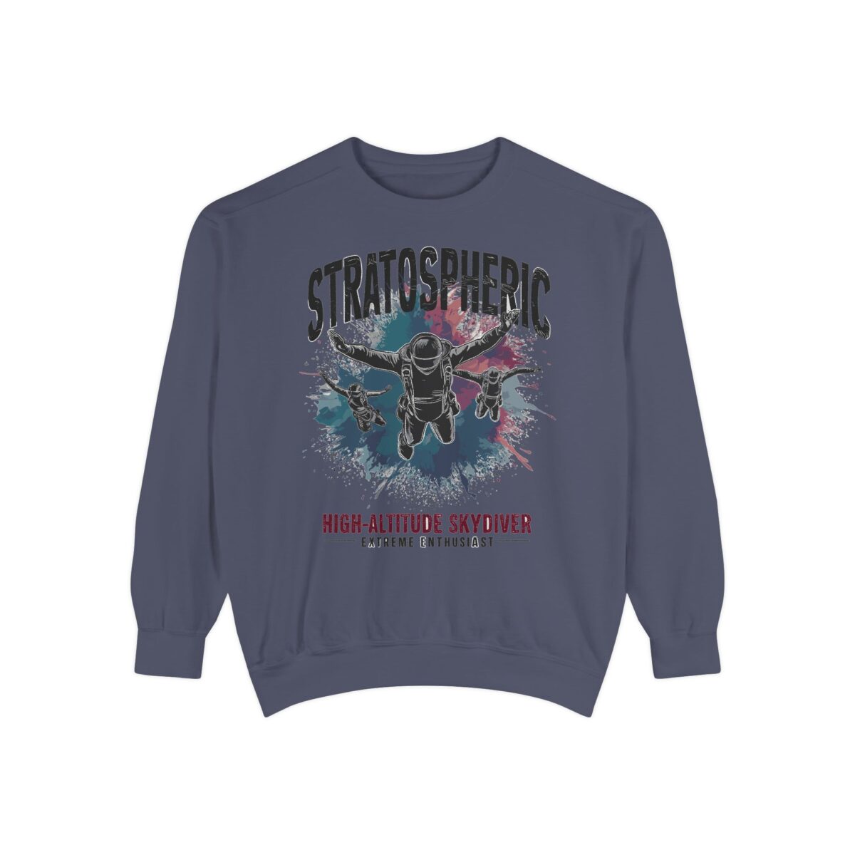 Sky Diver Unisex Garment-Dyed Sweatshirt - Image 21