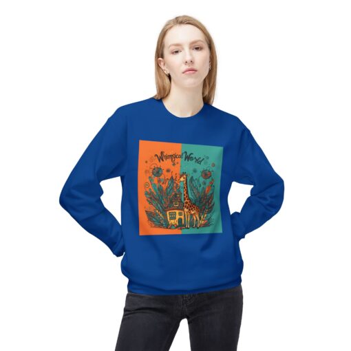 Whimsical World Unisex Midweight Softstyle Fleece Crewneck Sweatshirt - Image 11
