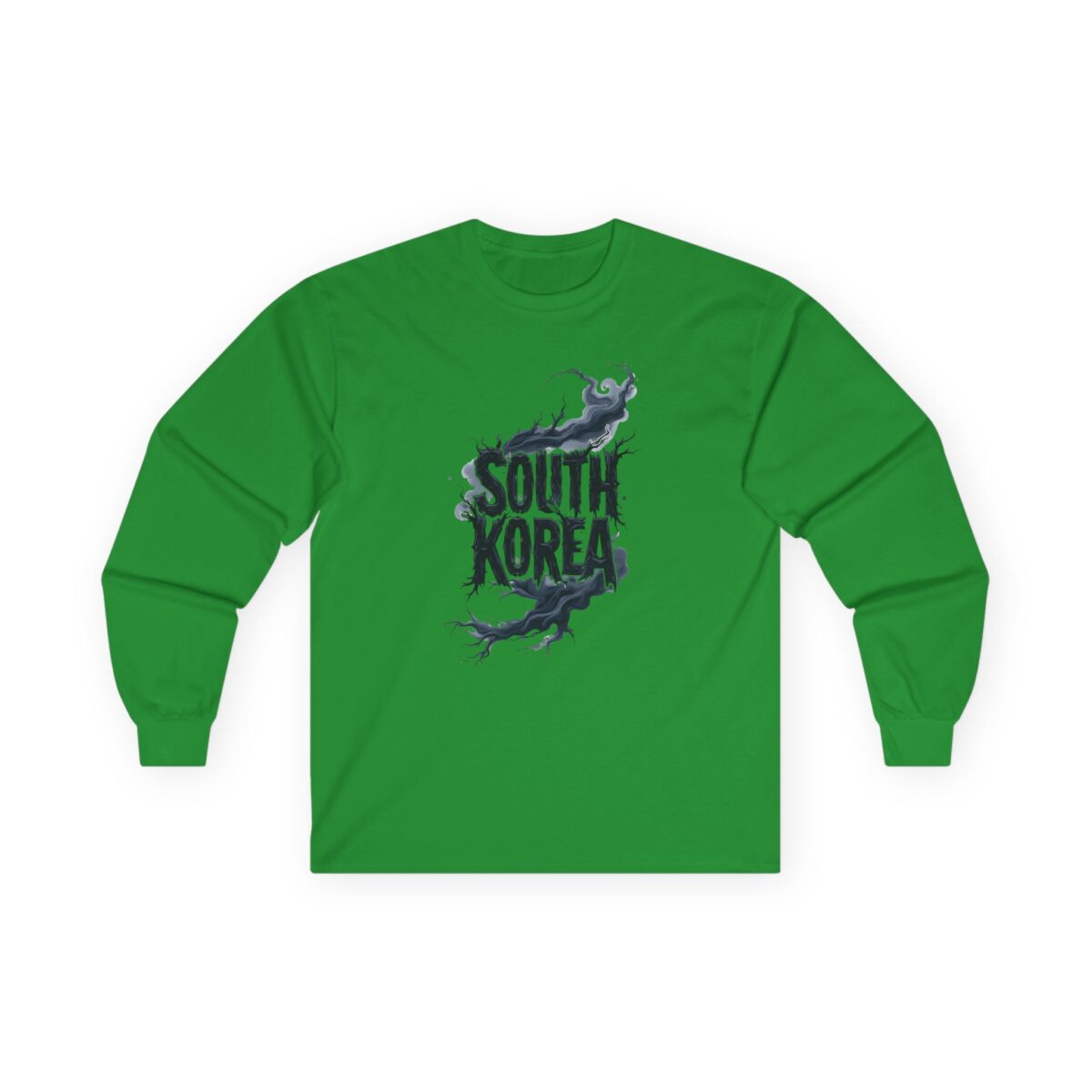 South Korea Unisex Ultra Cotton Long Sleeve Tee - Image 13