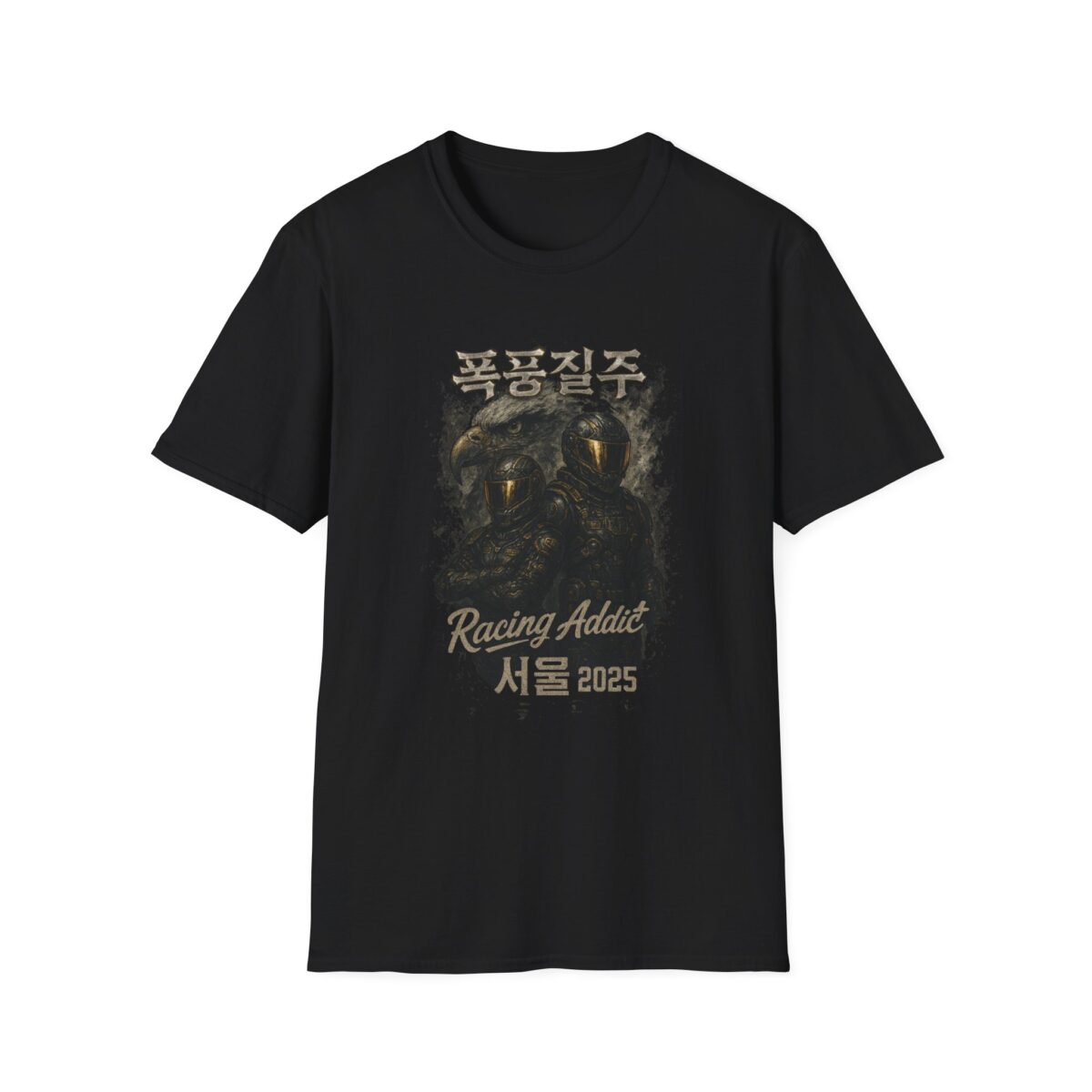 Racing Addict Unisex Softstyle T-Shirt - Perfect for Speed Enthusiasts