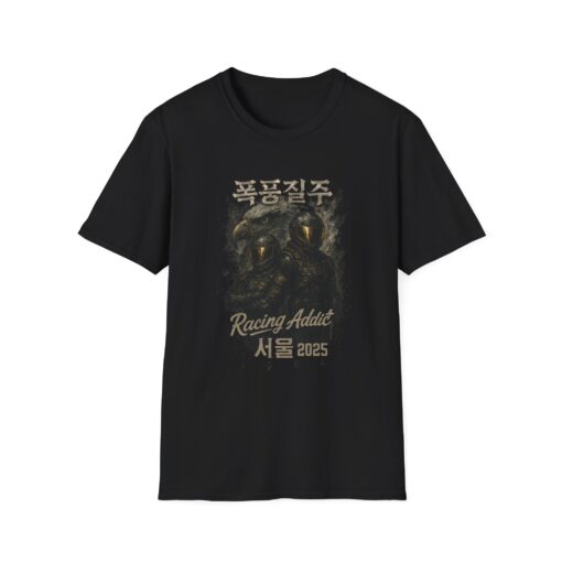 Racing Addict Unisex Softstyle T-Shirt - Perfect for Speed Enthusiasts