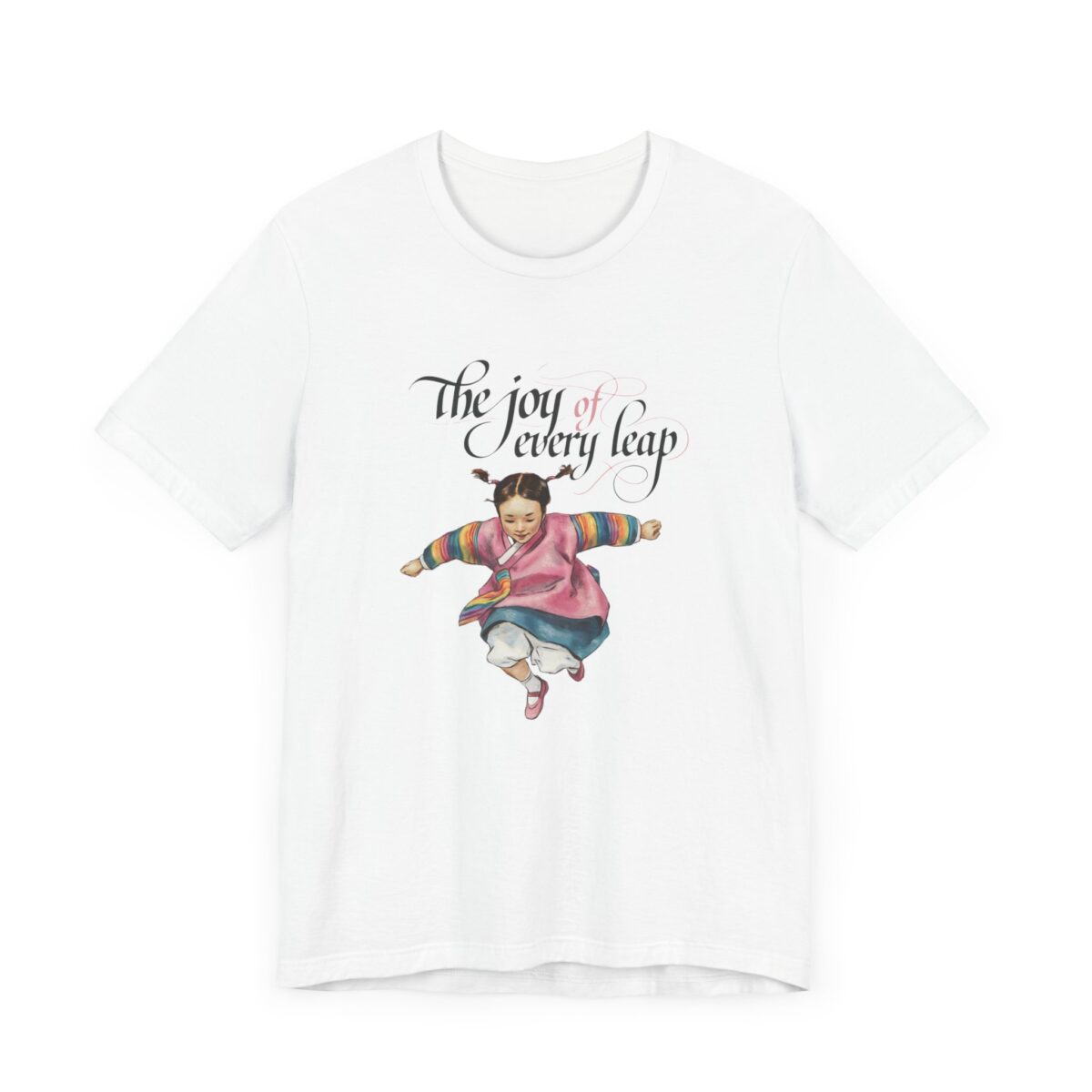 Joy of Every Leap Unisex Short Sleeve Tee - Celebrate Happiness - Image 7