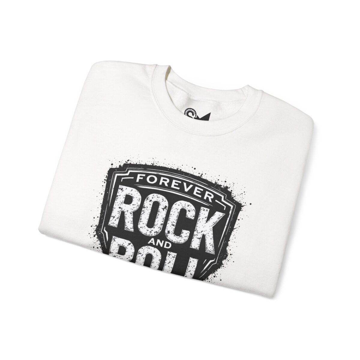 Forever Rock and Roll Unisex Heavy Blend™ Crewneck Sweatshirt - Image 3