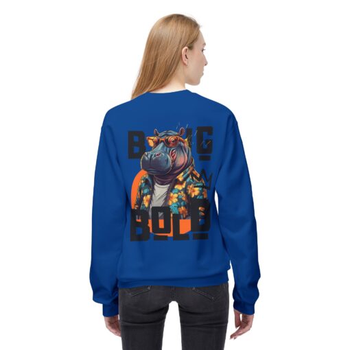 Big Bold Unisex Midweight Softstyle Fleece Crewneck Sweatshirt - Image 44