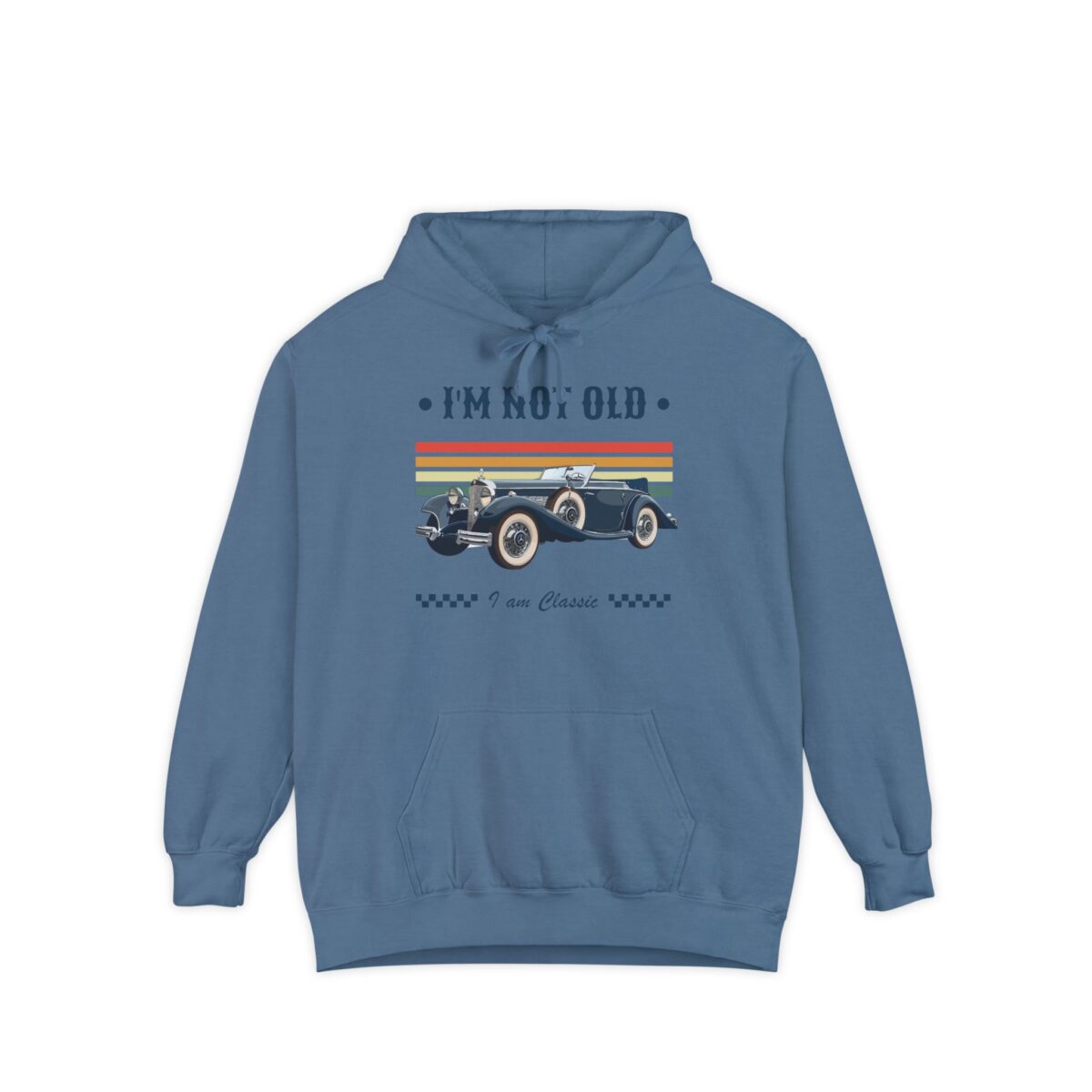 I am Classic Unisex Garment-Dyed Hoodie - Image 13