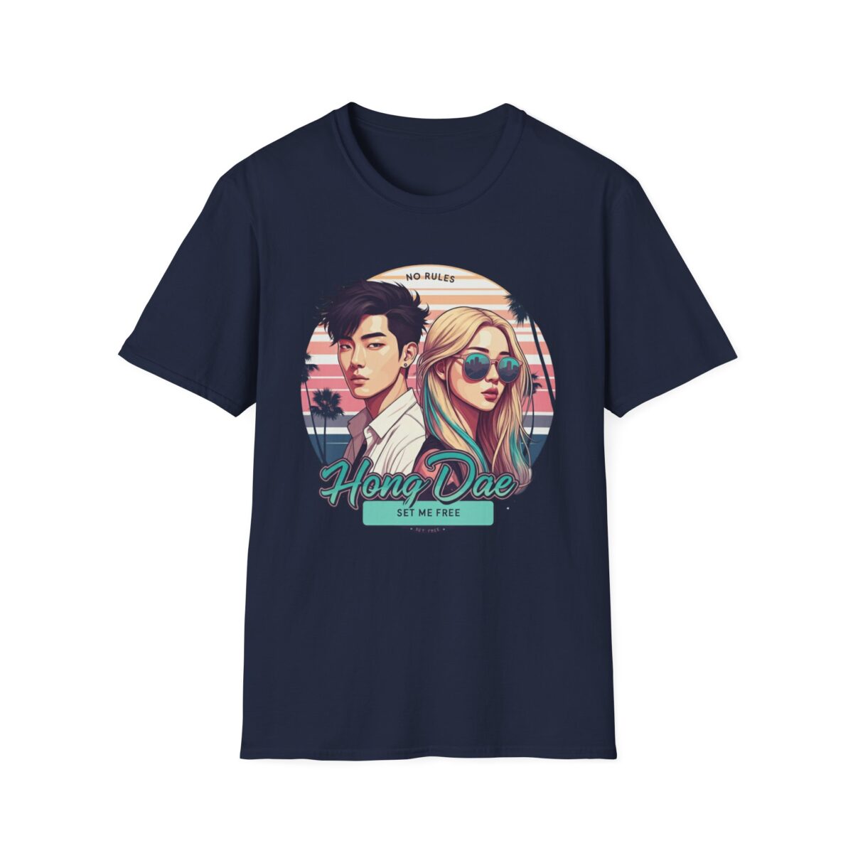 Hongdae Unisex Softstyle T-Shirt - Image 29