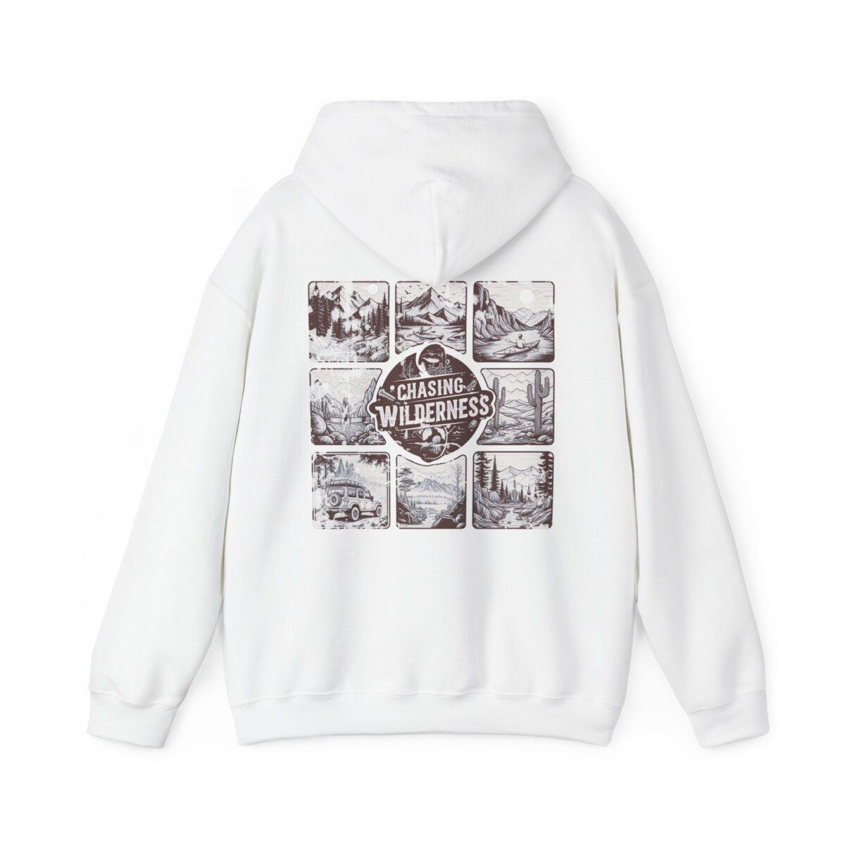 Chasing Wilderness Unisex Heavy Blend™ Hooded Sweatshirt - Image 2