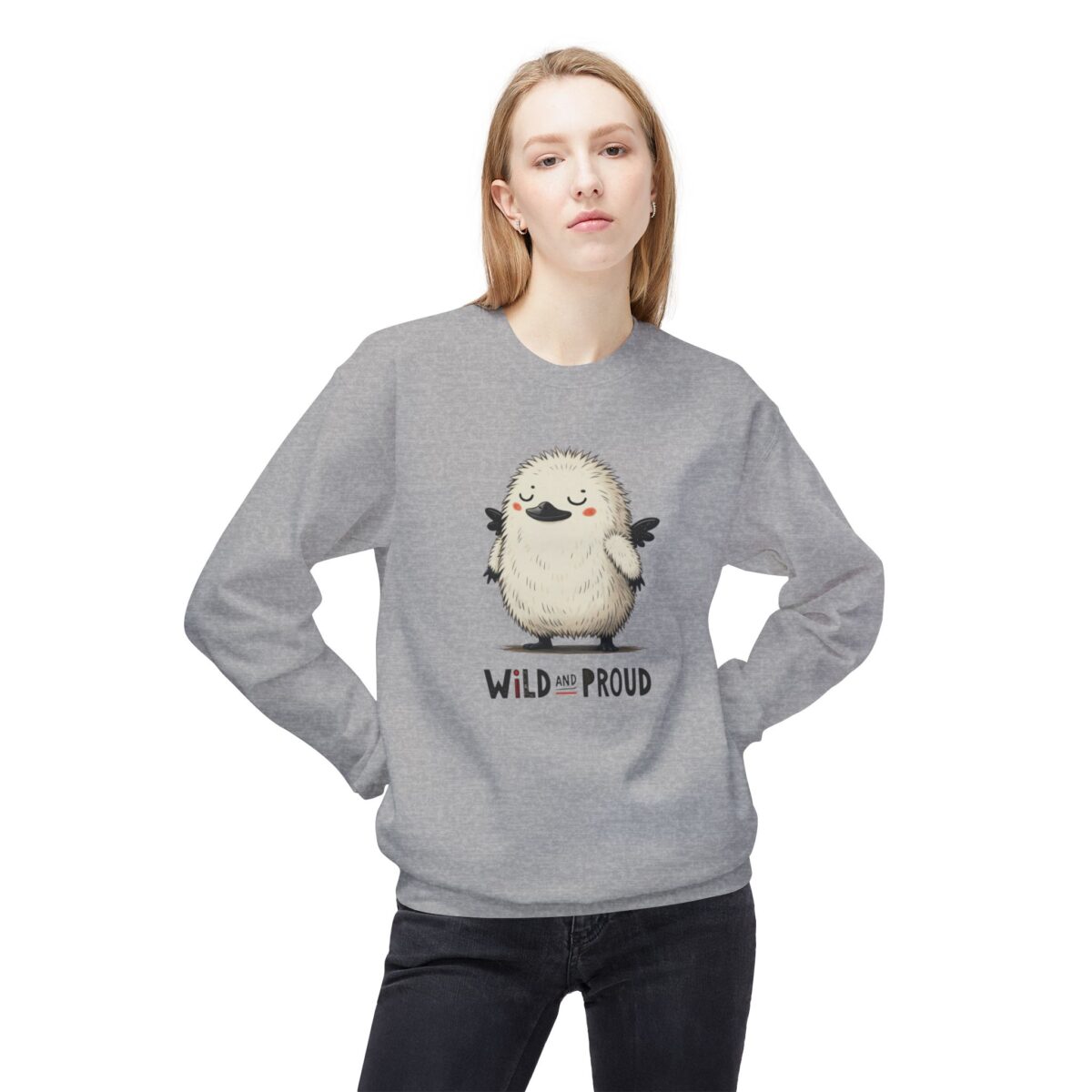 Wild and proud Unisex Midweight Softstyle Fleece Crewneck Sweatshirt - Image 11