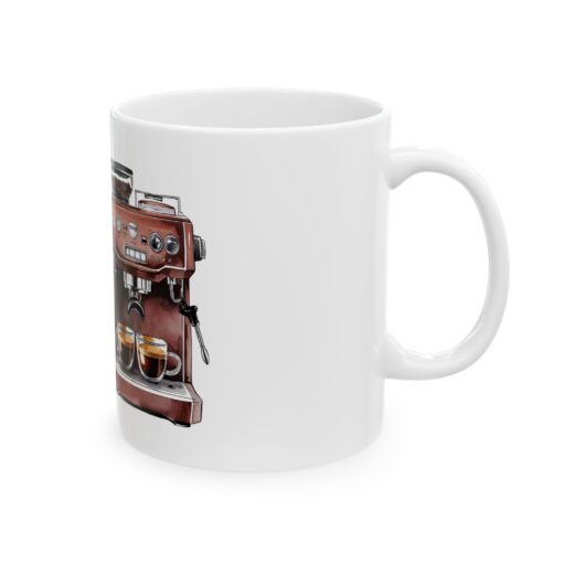Natural Coffee Ceramic Mug, (11oz, 15oz) - Image 4