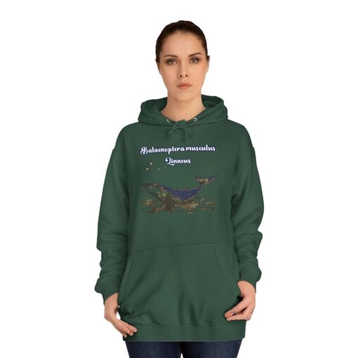 Blue Whale Unisex College Hoodie - Image 20