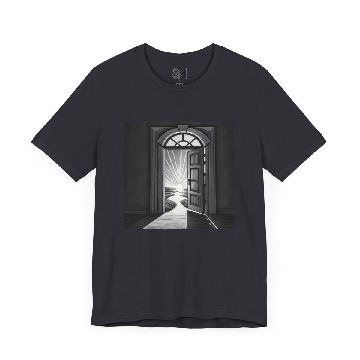 The door is open Unisex Jersey Short Sleeve Tee - Image 11