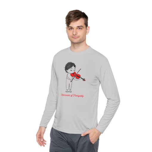 Melodies of peace Unisex Lightweight Long Sleeve Tee - Image 7
