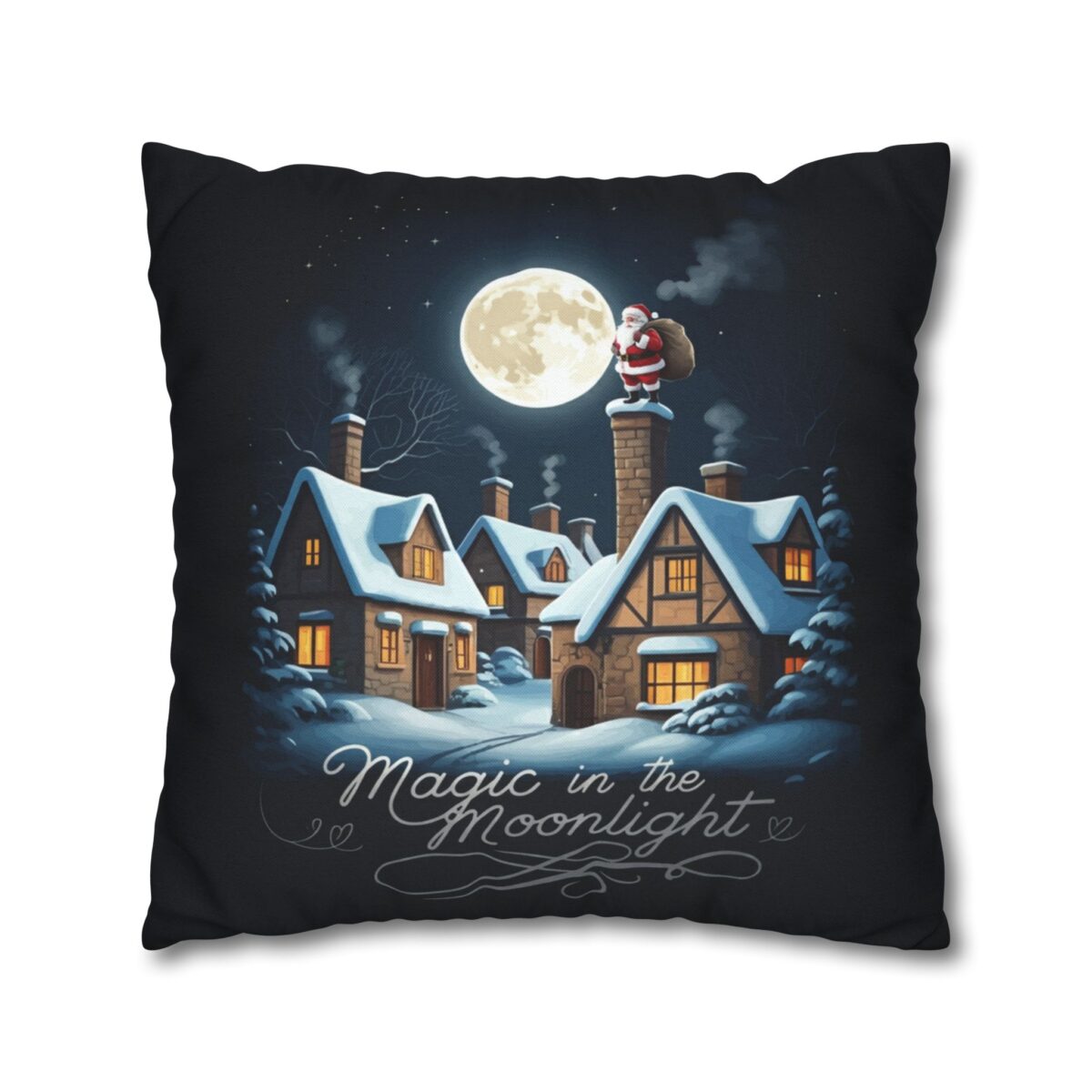 Magic in the moonlight Spun Polyester Square Pillowcase - Image 15