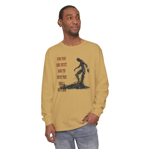 Return to soil Unisex Garment-dyed Long Sleeve T-Shirt - Image 11