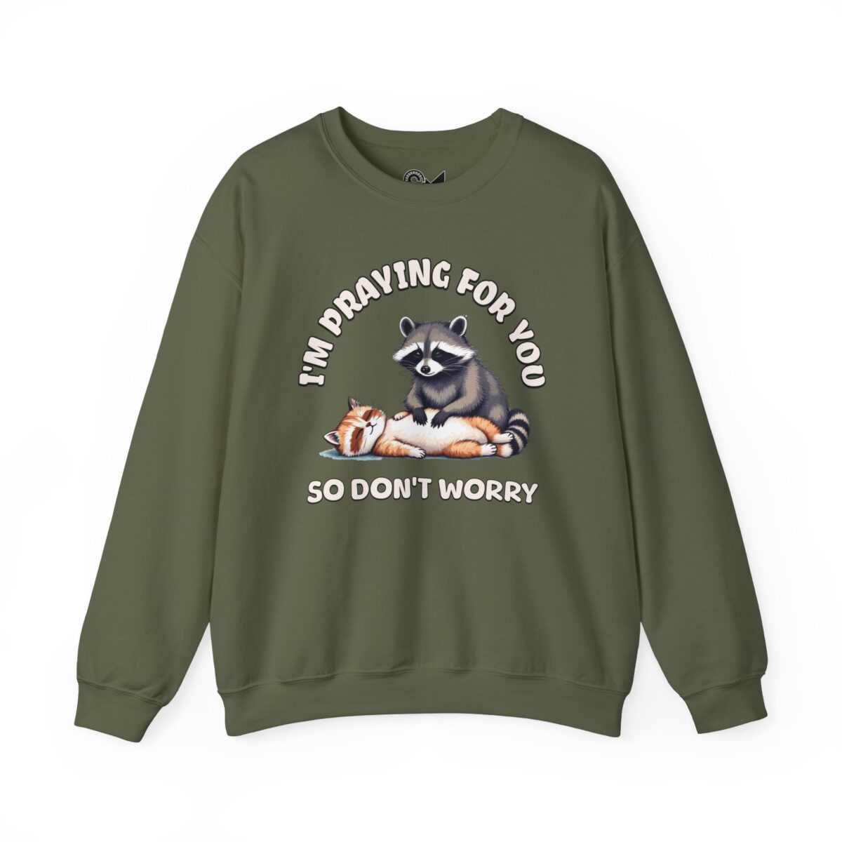 I'm praying for yo Unisex Heavy Blend™ Crewneck Sweatshirt - Image 21