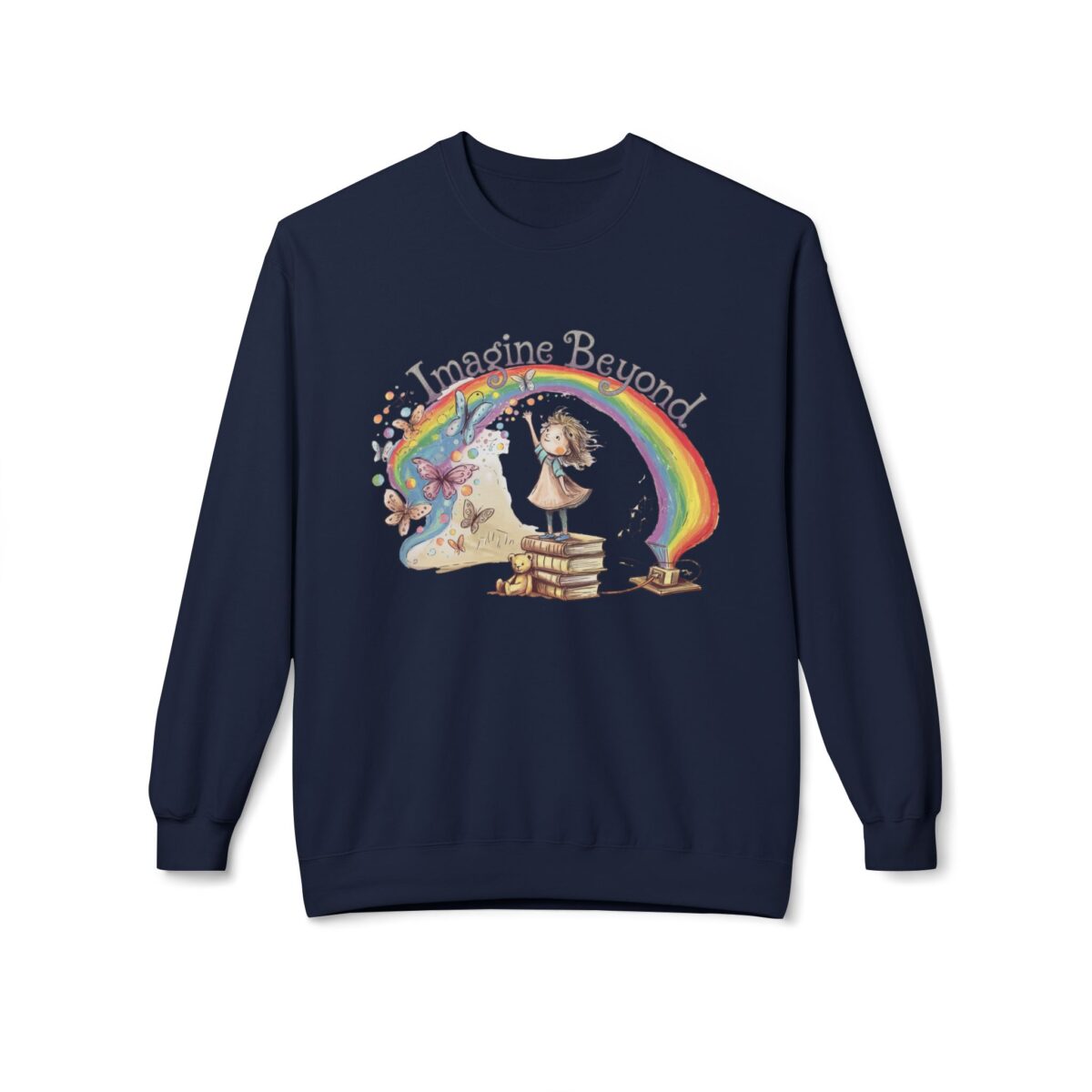 Imagine beyond Unisex Midweight Softstyle Fleece Crewneck Sweatshirt - Image 17