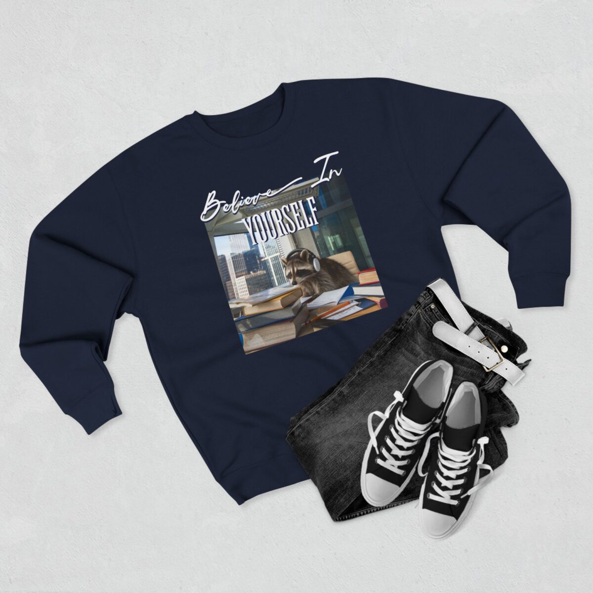 Believe in yourself Unisex Crewneck Sweatshirt - Image 19