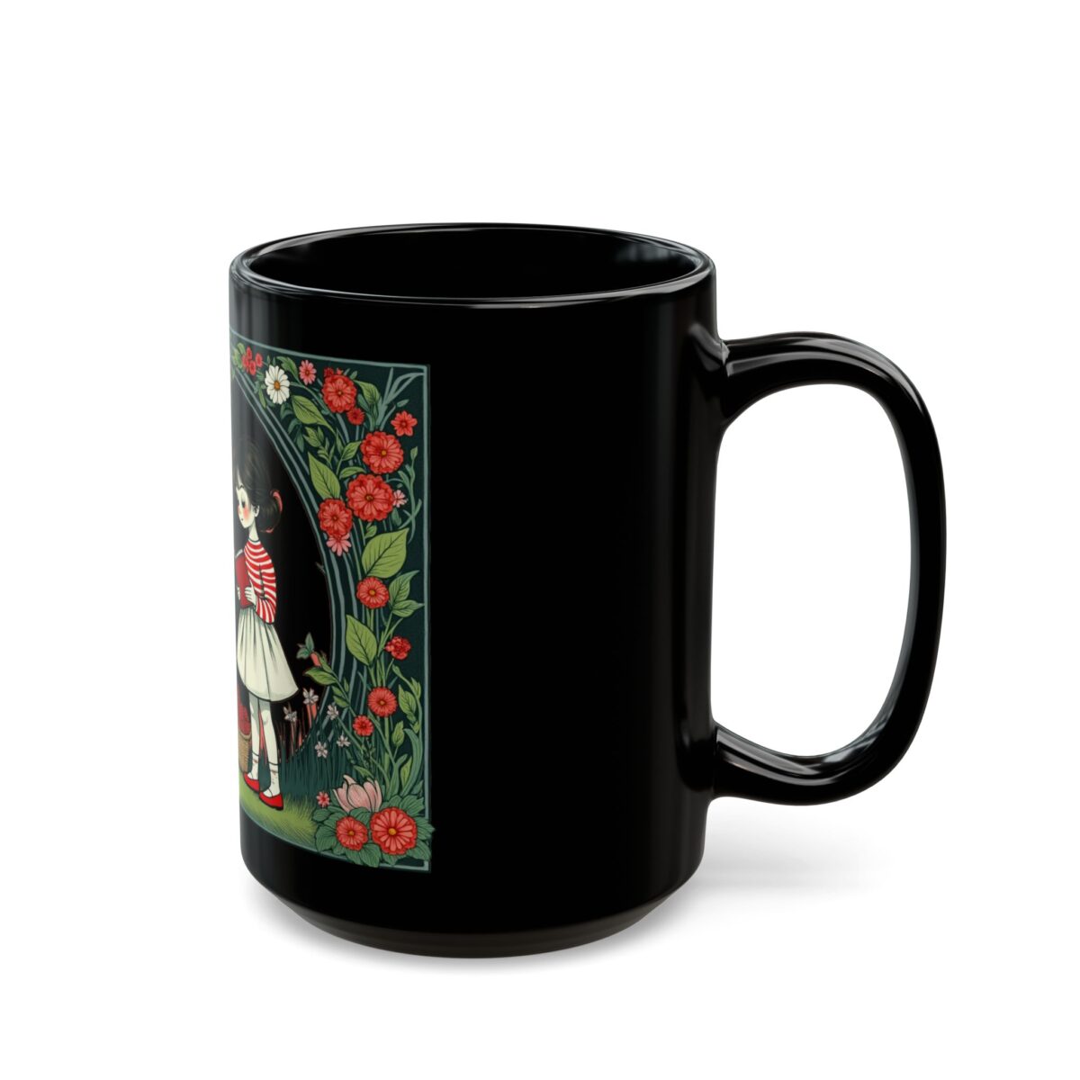 Magic in the woods Black Mug (11oz, 15oz) - Image 6