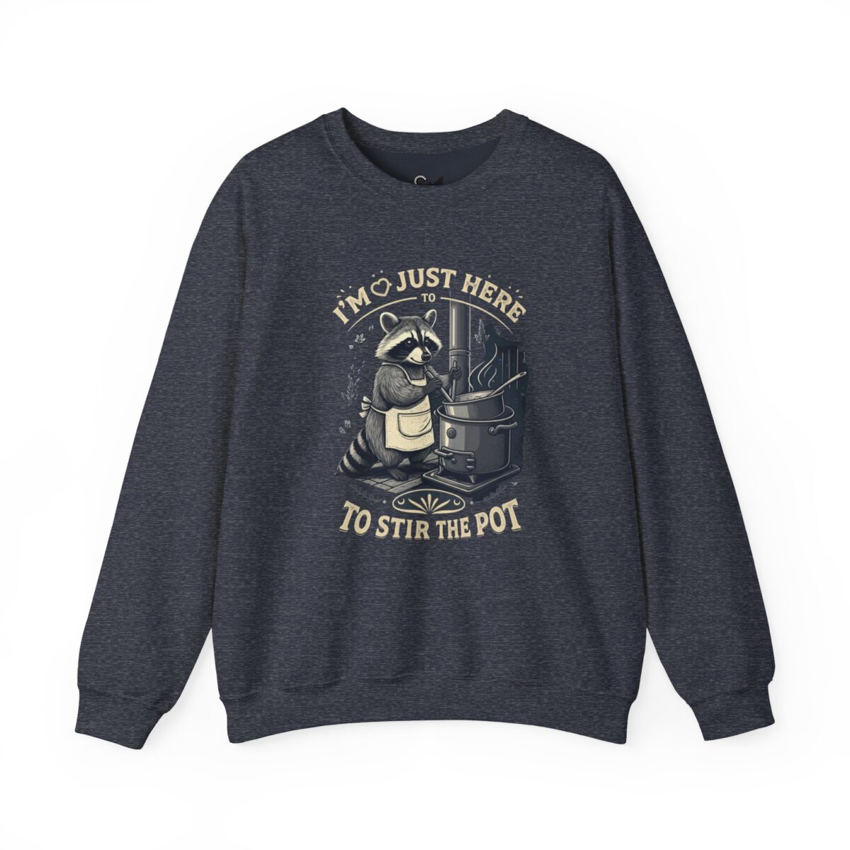 I am just here Unisex Heavy Blend™ Crewneck Sweatshirt - Image 17