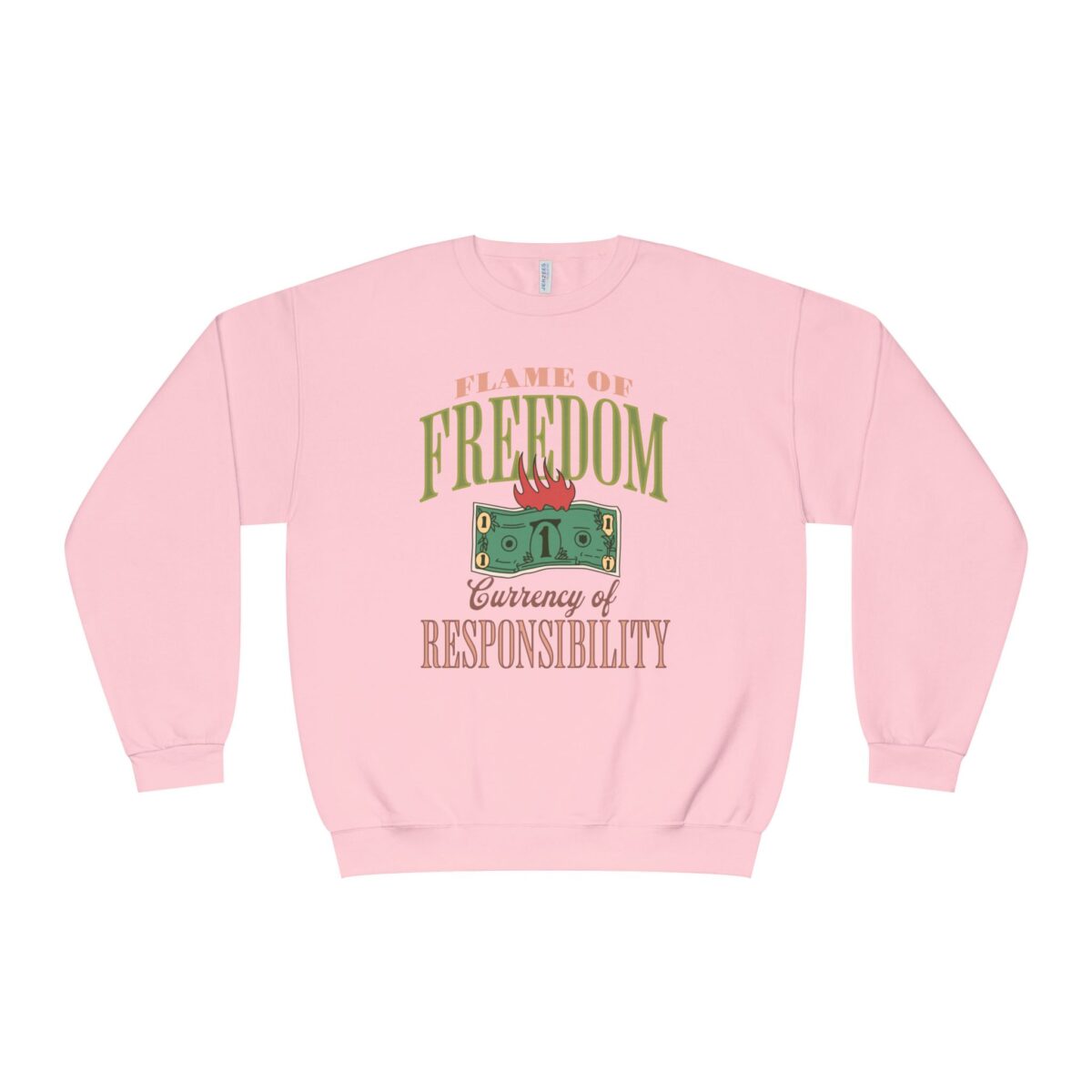 Currency of freedom Unisex NuBlend® Crewneck Sweatshirt - Image 49