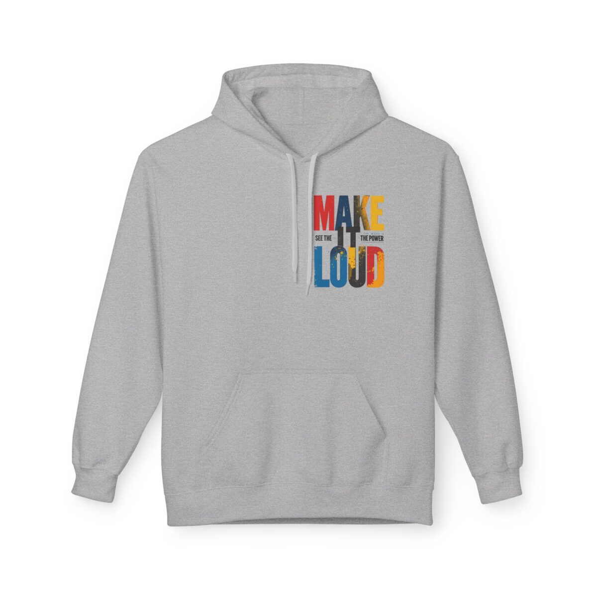 Make it Loud Unisex Midweight Softstyle Fleece Hoodie - Image 17