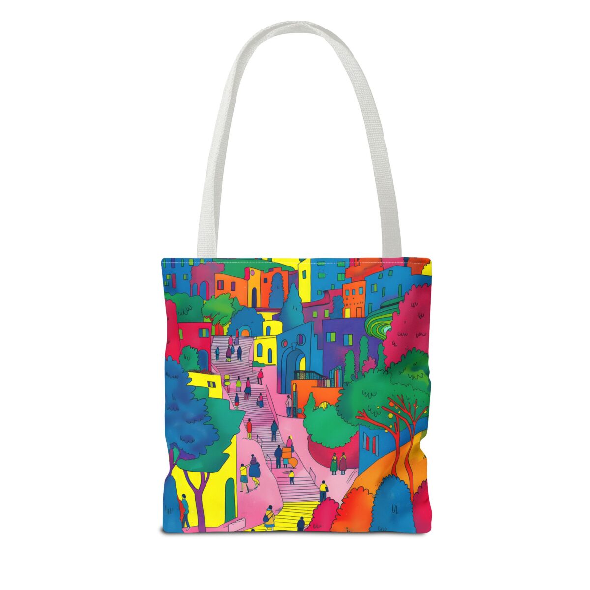 The hillside village in Korea Tote Bag (AOP) - Image 26